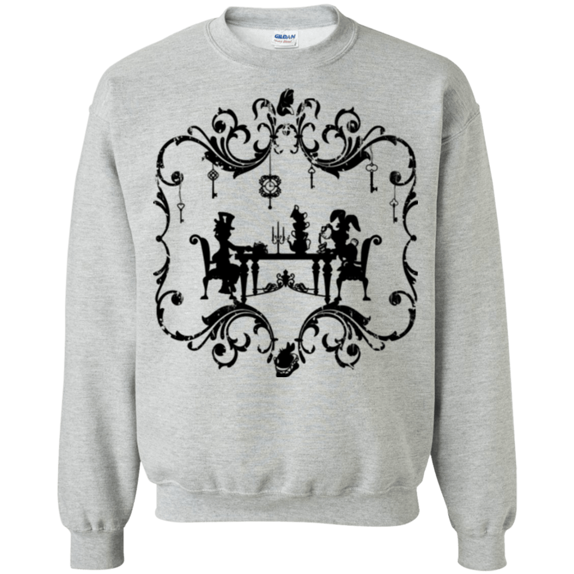 Sweatshirts Sport Grey / Small It's Always Tea Time Crewneck Sweatshirt