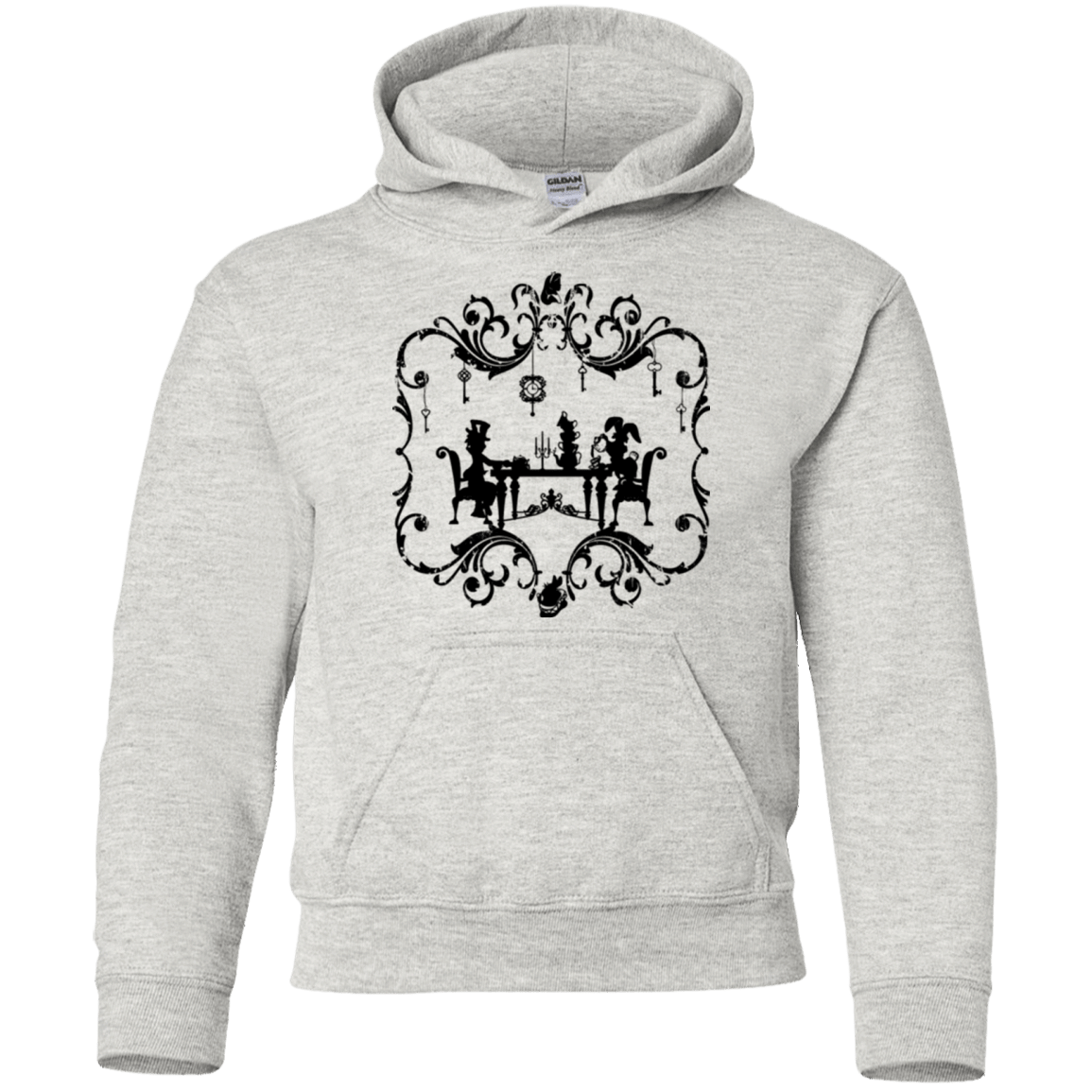 Sweatshirts Ash / YS It's Always Tea Time Youth Hoodie