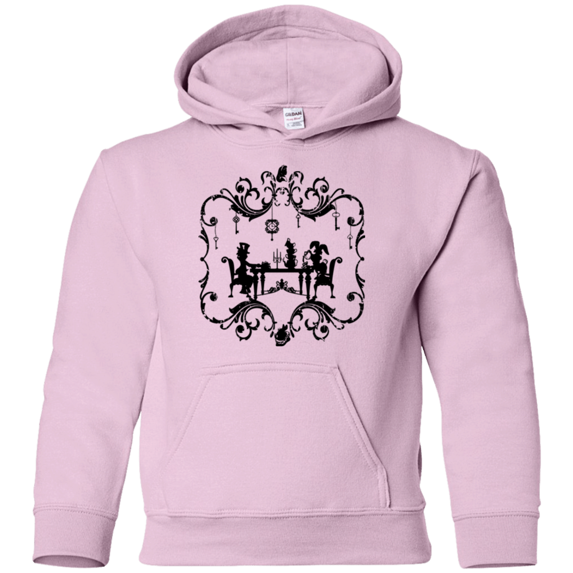Sweatshirts Light Pink / YS It's Always Tea Time Youth Hoodie
