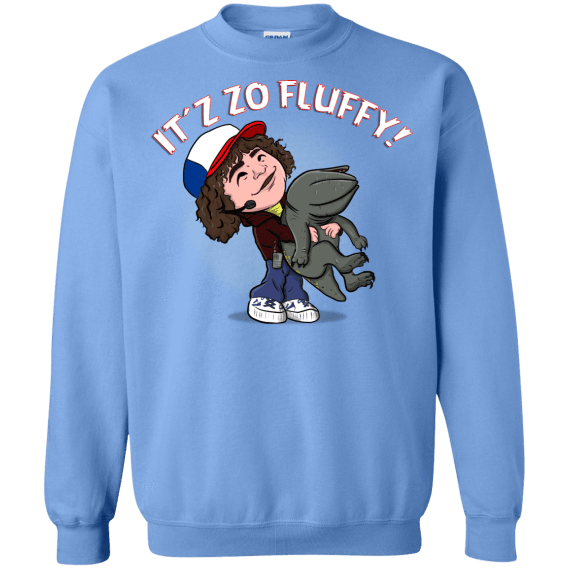 Sweatshirts Carolina Blue / S It´z Zo Fluffy Crewneck Sweatshirt