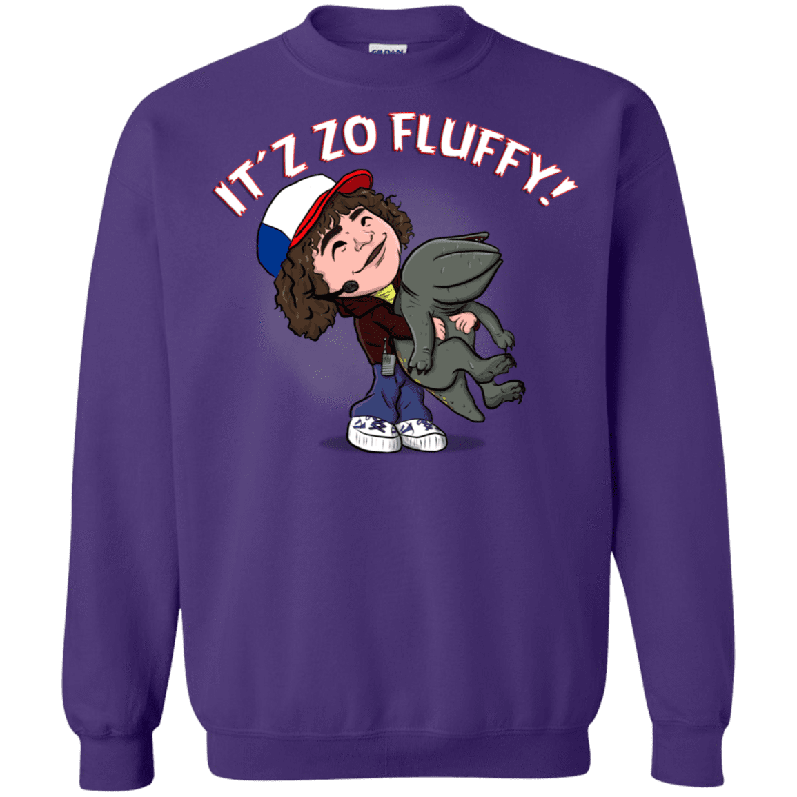 Sweatshirts Purple / S It´z Zo Fluffy Crewneck Sweatshirt