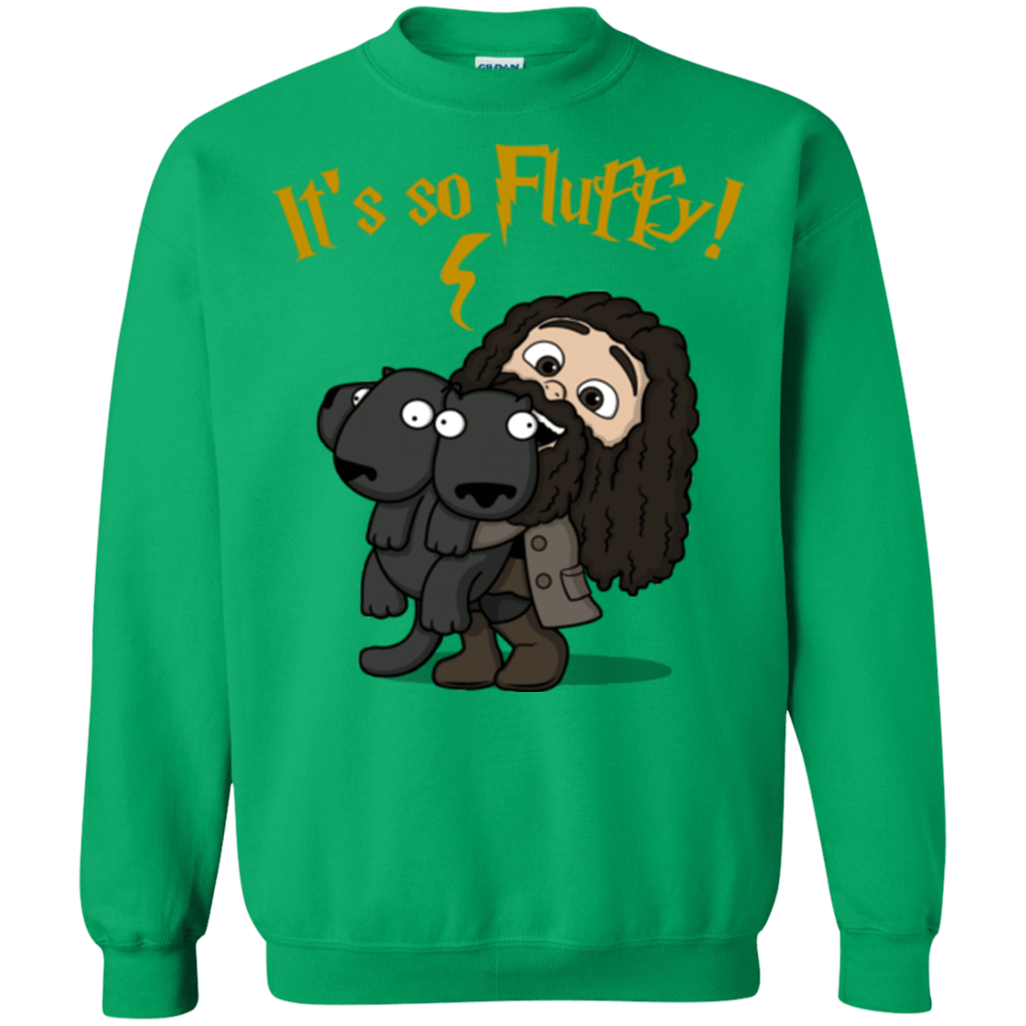 Sweatshirts Irish Green / Small Its So Fluffy Crewneck Sweatshirt