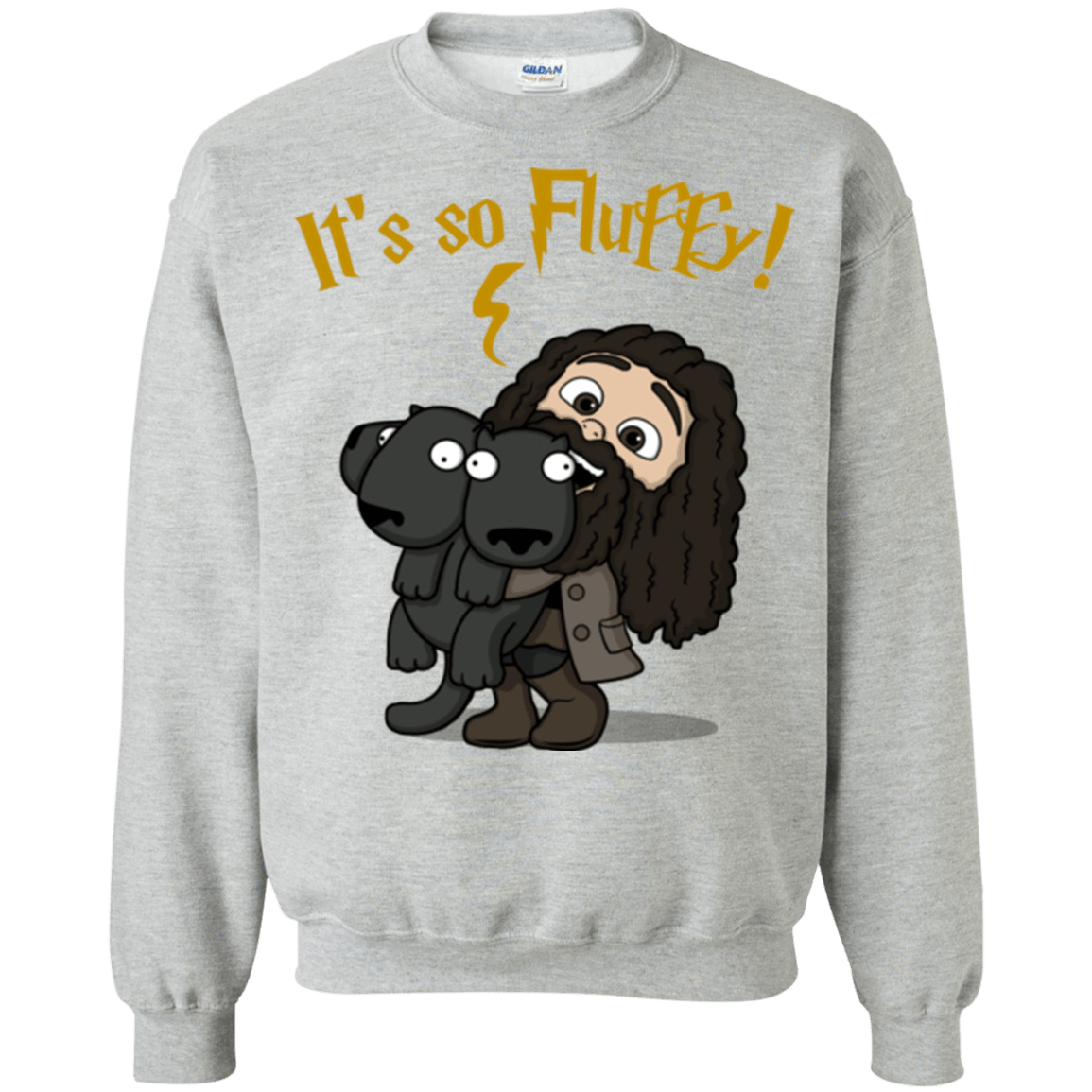Sweatshirts Sport Grey / Small Its So Fluffy Crewneck Sweatshirt