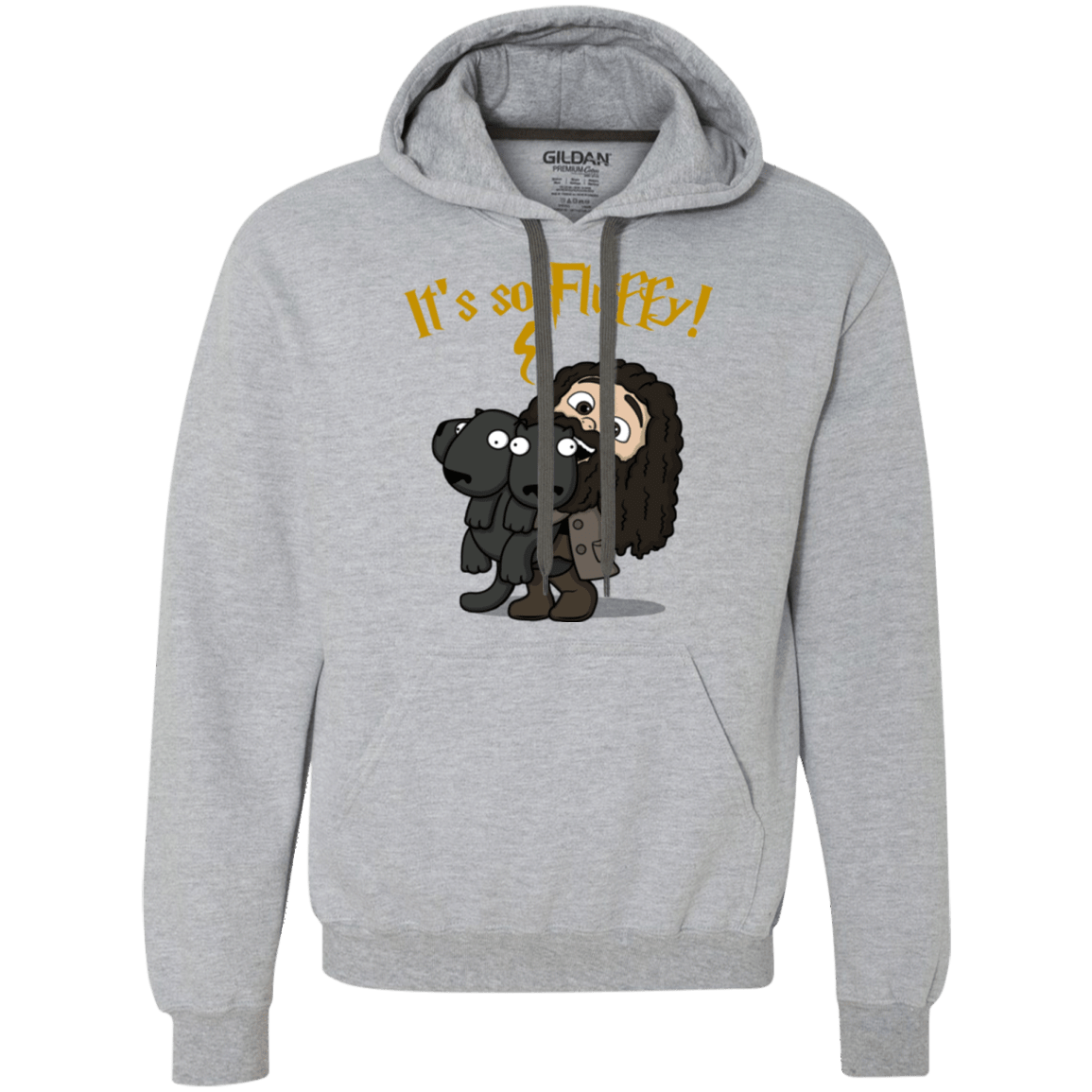 Sweatshirts Sport Grey / Small Its So Fluffy Premium Fleece Hoodie