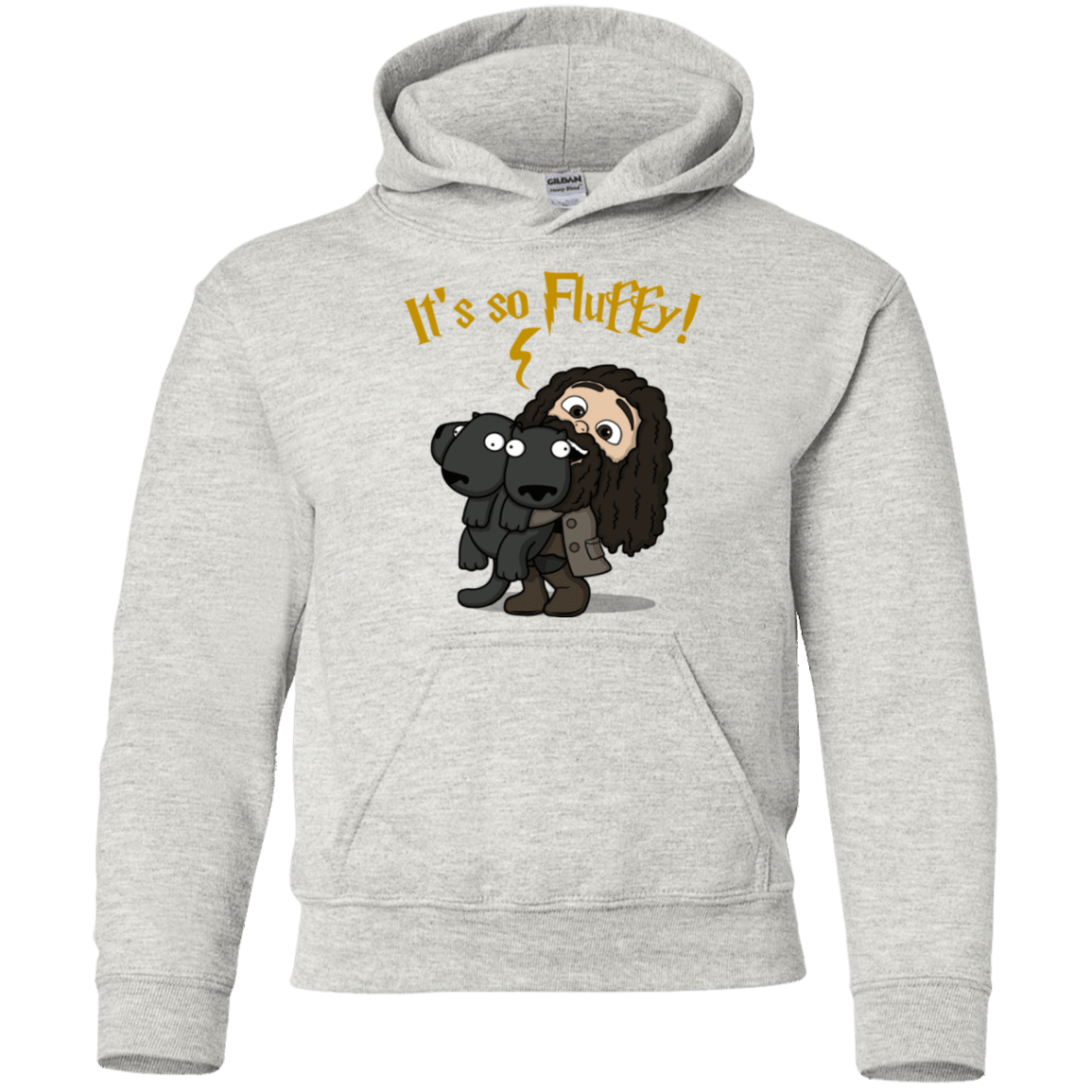 Sweatshirts Ash / YS Its So Fluffy Youth Hoodie