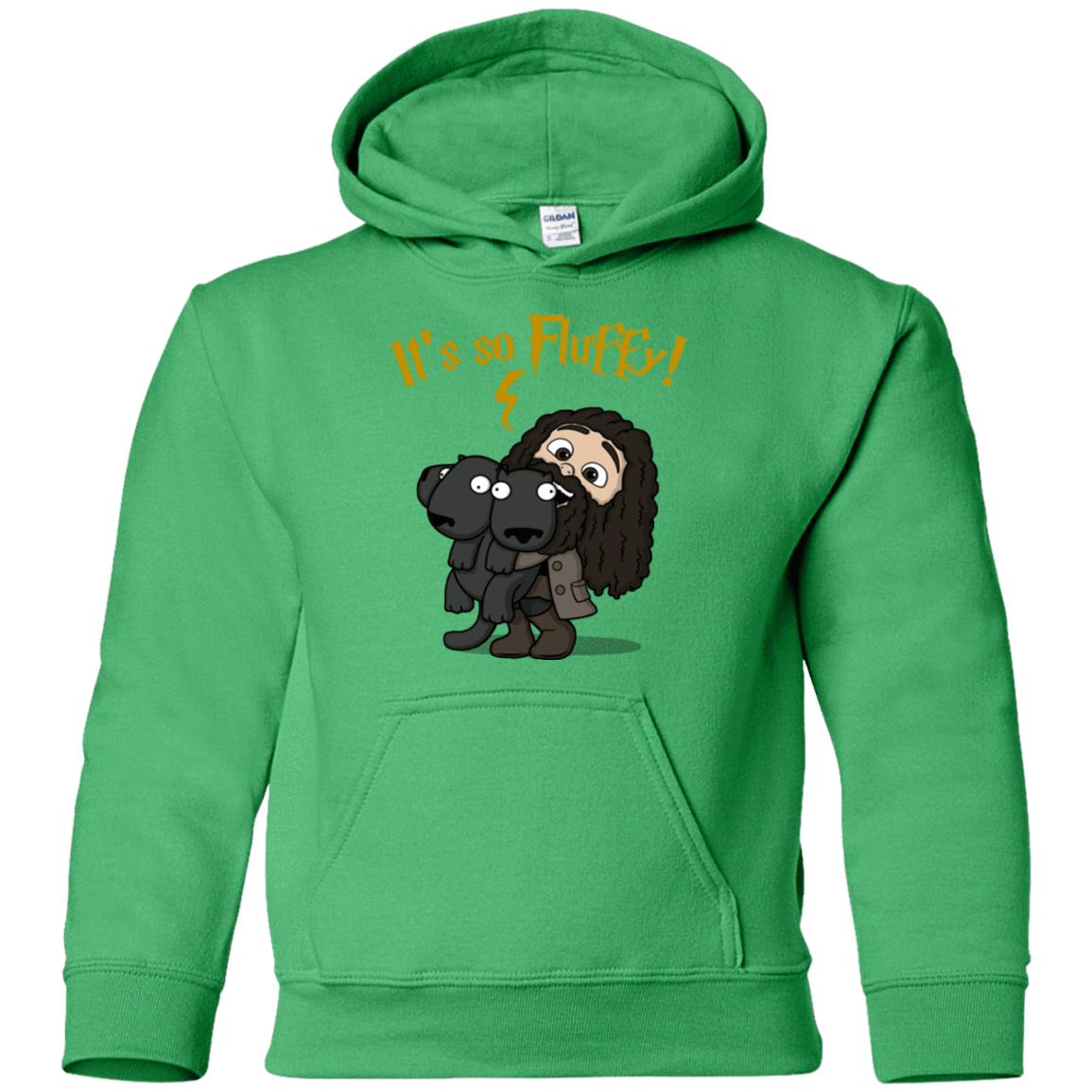 Sweatshirts Irish Green / YS Its So Fluffy Youth Hoodie