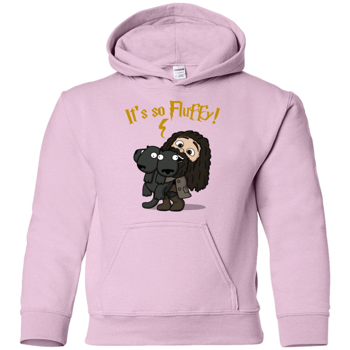 Sweatshirts Light Pink / YS Its So Fluffy Youth Hoodie