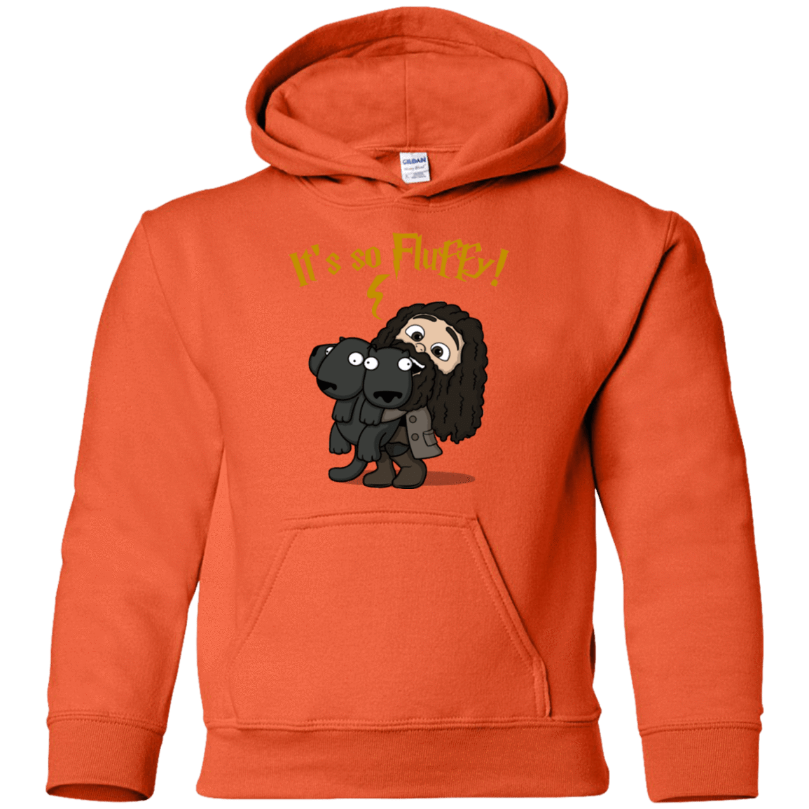 Sweatshirts Orange / YS Its So Fluffy Youth Hoodie