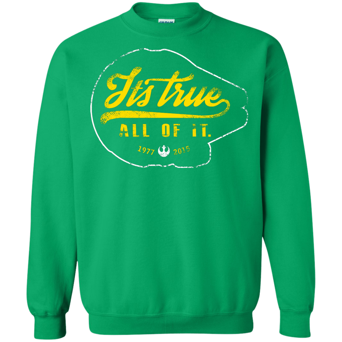 Sweatshirts Irish Green / S Its True Crewneck Sweatshirt
