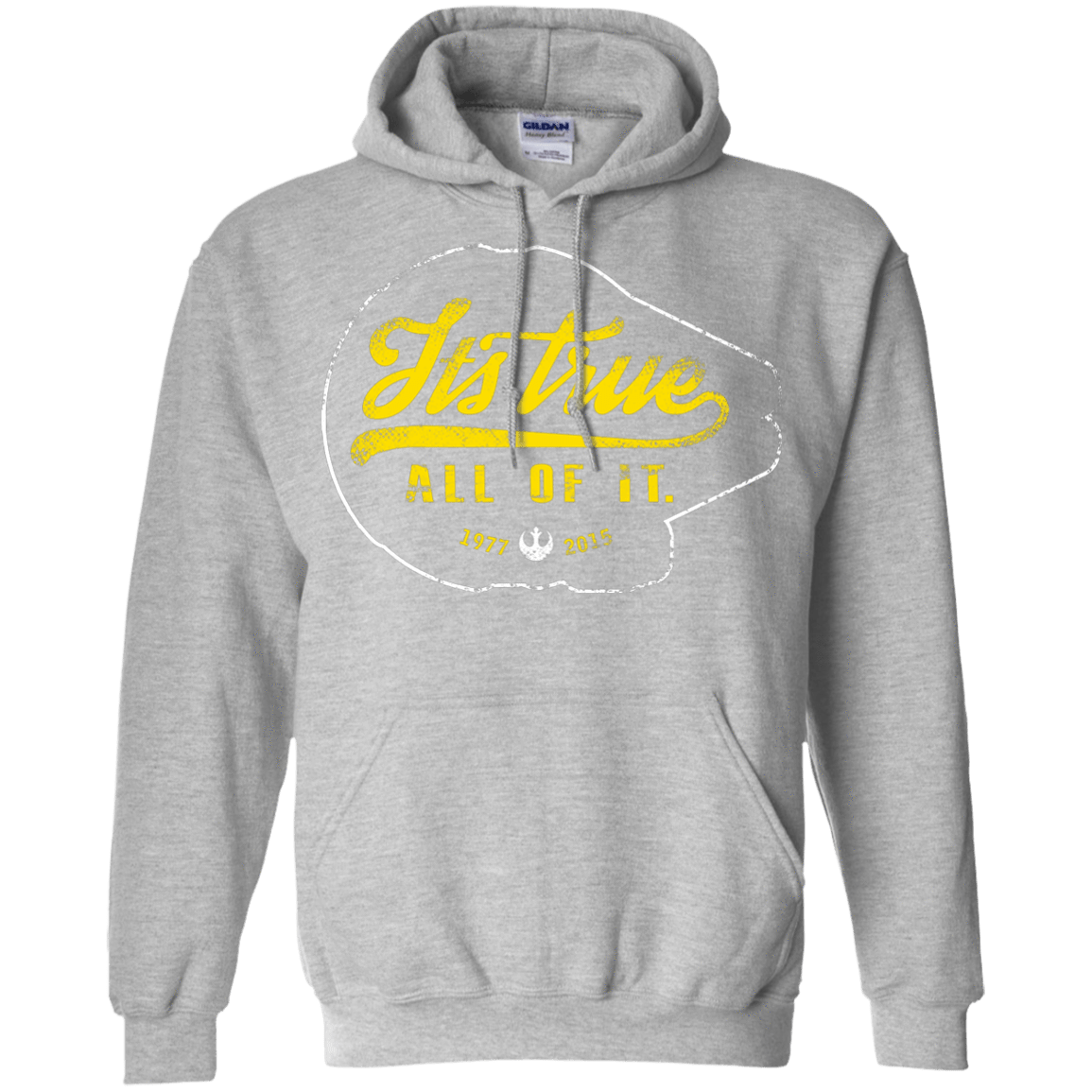 Sweatshirts Sport Grey / S Its True Pullover Hoodie