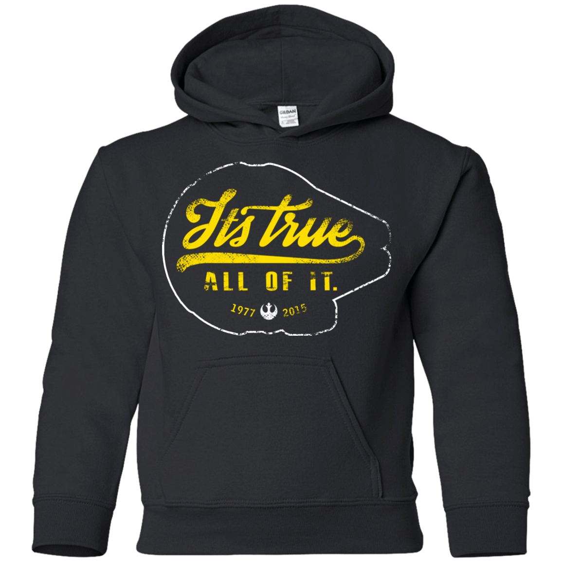 Sweatshirts Black / YS Its True Youth Hoodie