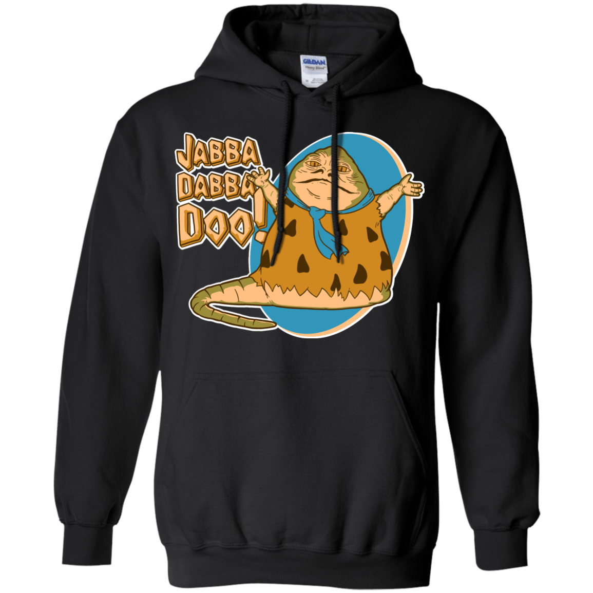 Sweatshirts Black / S Jabba Dabba Doo Pullover Hoodie