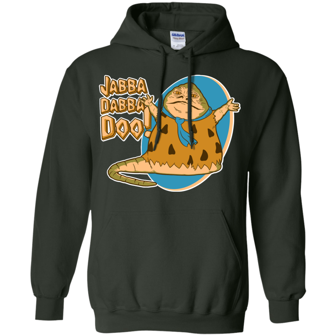 Sweatshirts Forest Green / S Jabba Dabba Doo Pullover Hoodie