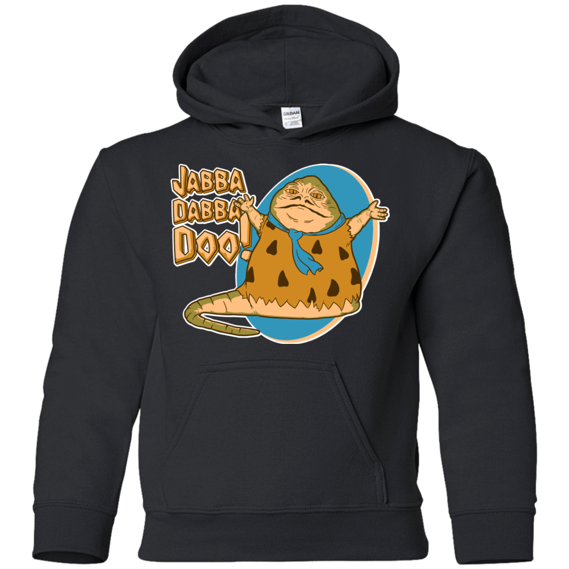 Sweatshirts Black / YS Jabba Dabba Doo Youth Hoodie