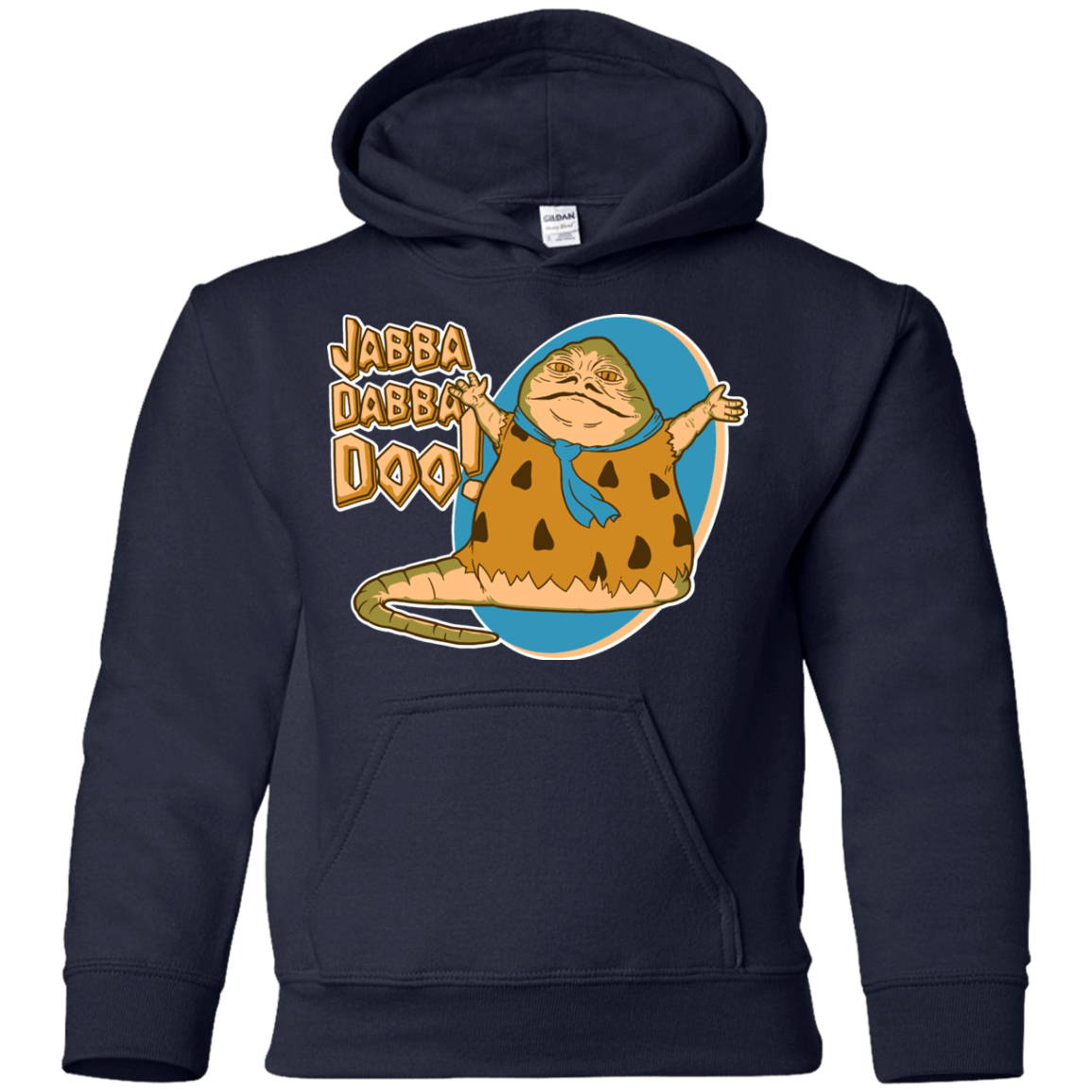 Sweatshirts Navy / YS Jabba Dabba Doo Youth Hoodie