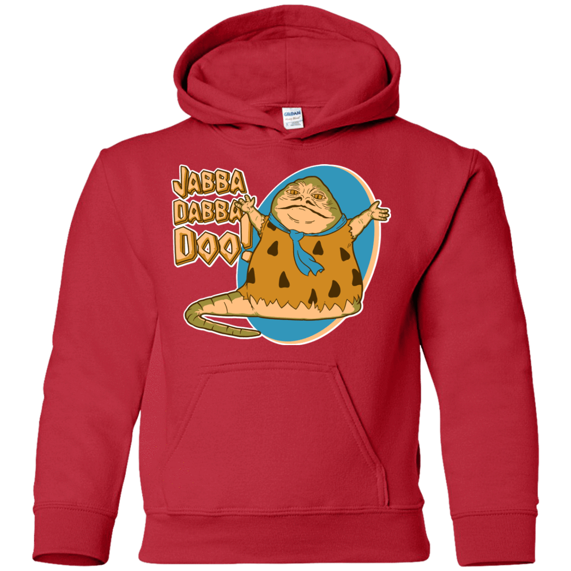 Sweatshirts Red / YS Jabba Dabba Doo Youth Hoodie