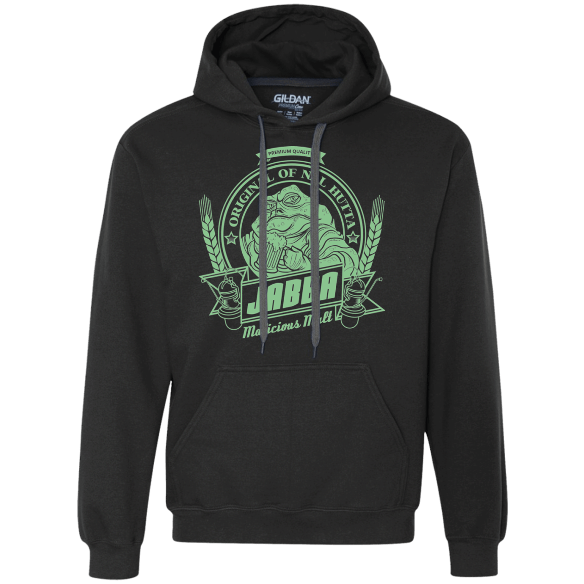 Sweatshirts Black / S Jabba Malt Premium Fleece Hoodie