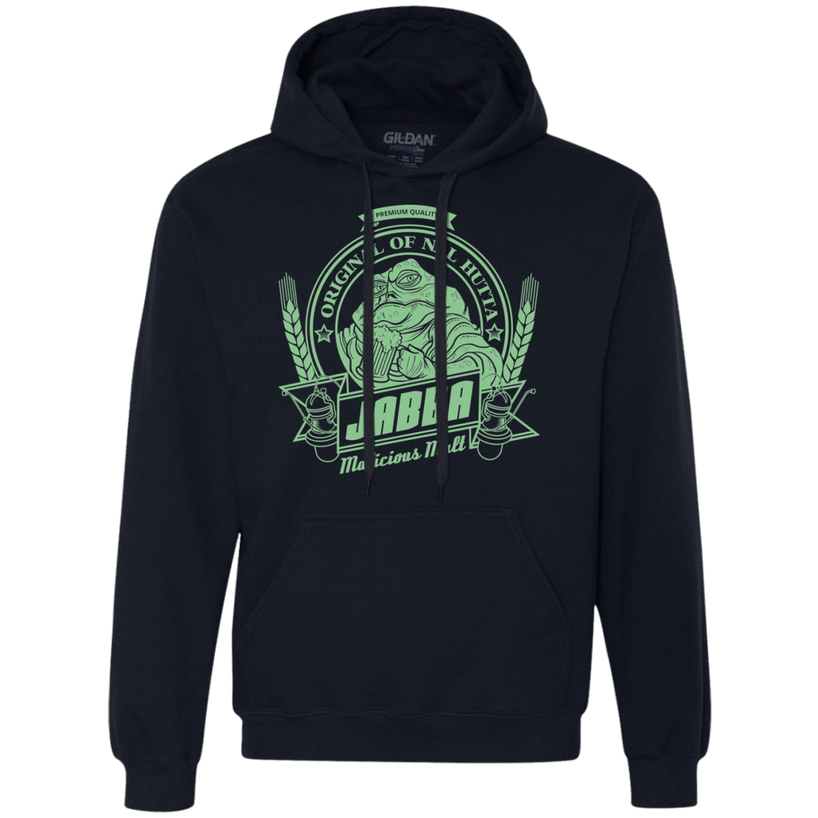 Sweatshirts Navy / S Jabba Malt Premium Fleece Hoodie