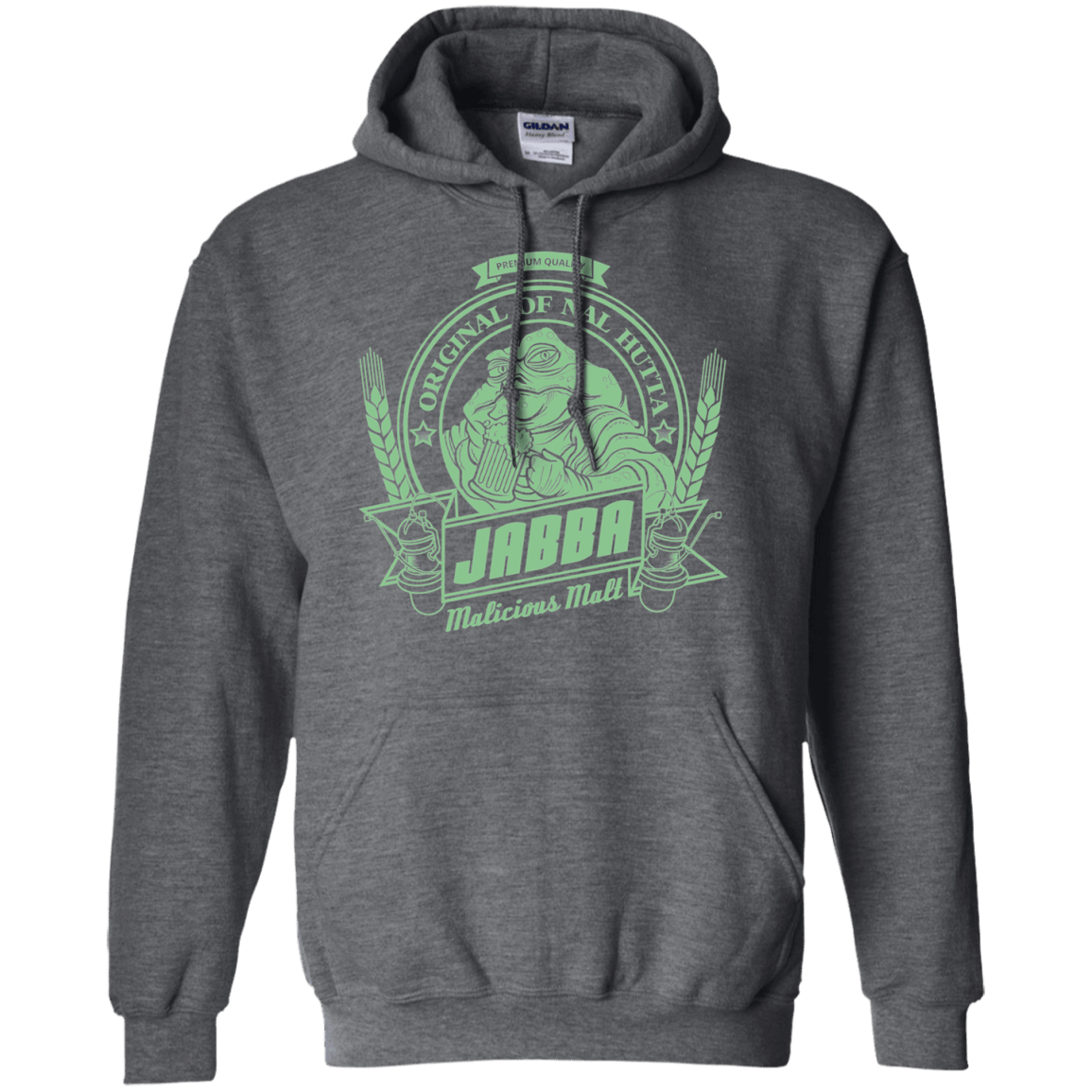 Sweatshirts Dark Heather / S Jabba Malt Pullover Hoodie