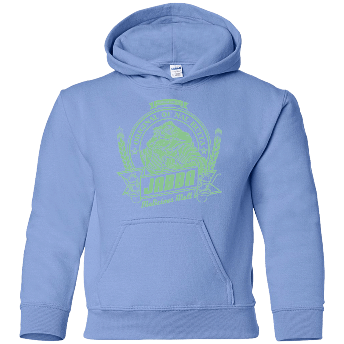 Sweatshirts Carolina Blue / YS Jabba Malt Youth Hoodie
