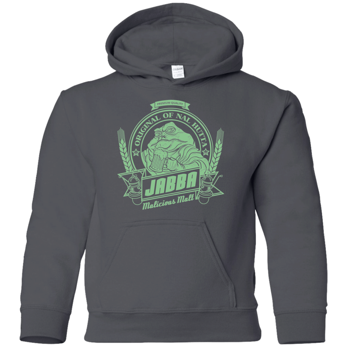 Sweatshirts Charcoal / YS Jabba Malt Youth Hoodie