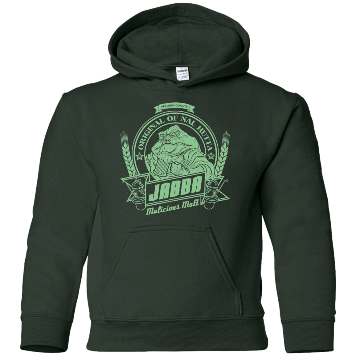 Sweatshirts Forest Green / YS Jabba Malt Youth Hoodie