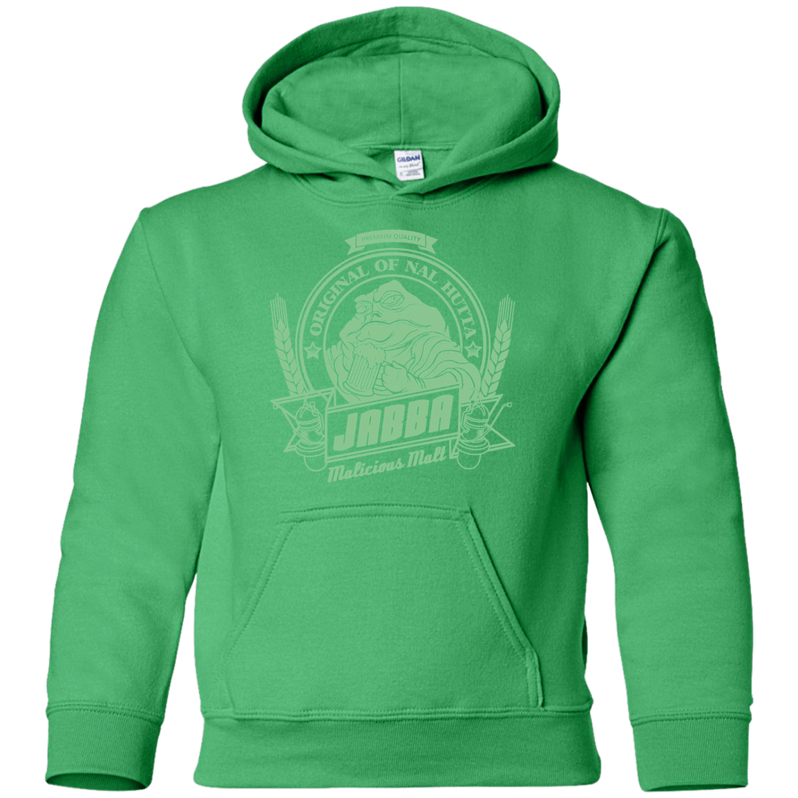 Sweatshirts Irish Green / YS Jabba Malt Youth Hoodie