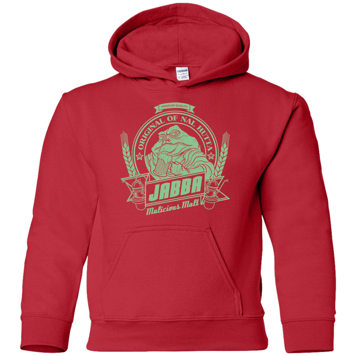 Sweatshirts Red / YS Jabba Malt Youth Hoodie