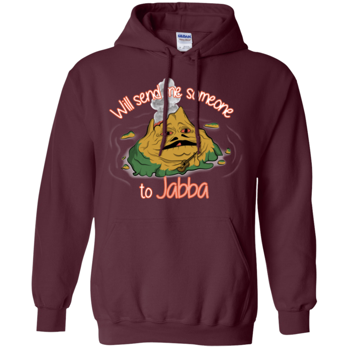 Sweatshirts Maroon / S Jabba Pullover Hoodie