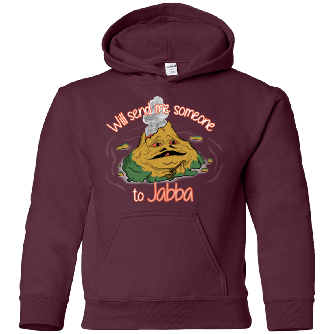 Sweatshirts Maroon / YS Jabba Youth Hoodie