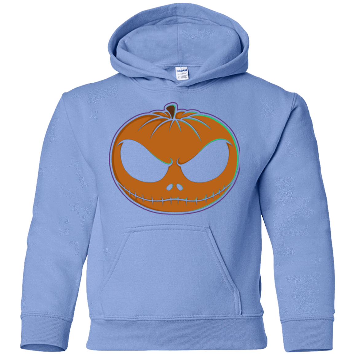 Sweatshirts Carolina Blue / YS Jack O'Lantern Youth Hoodie