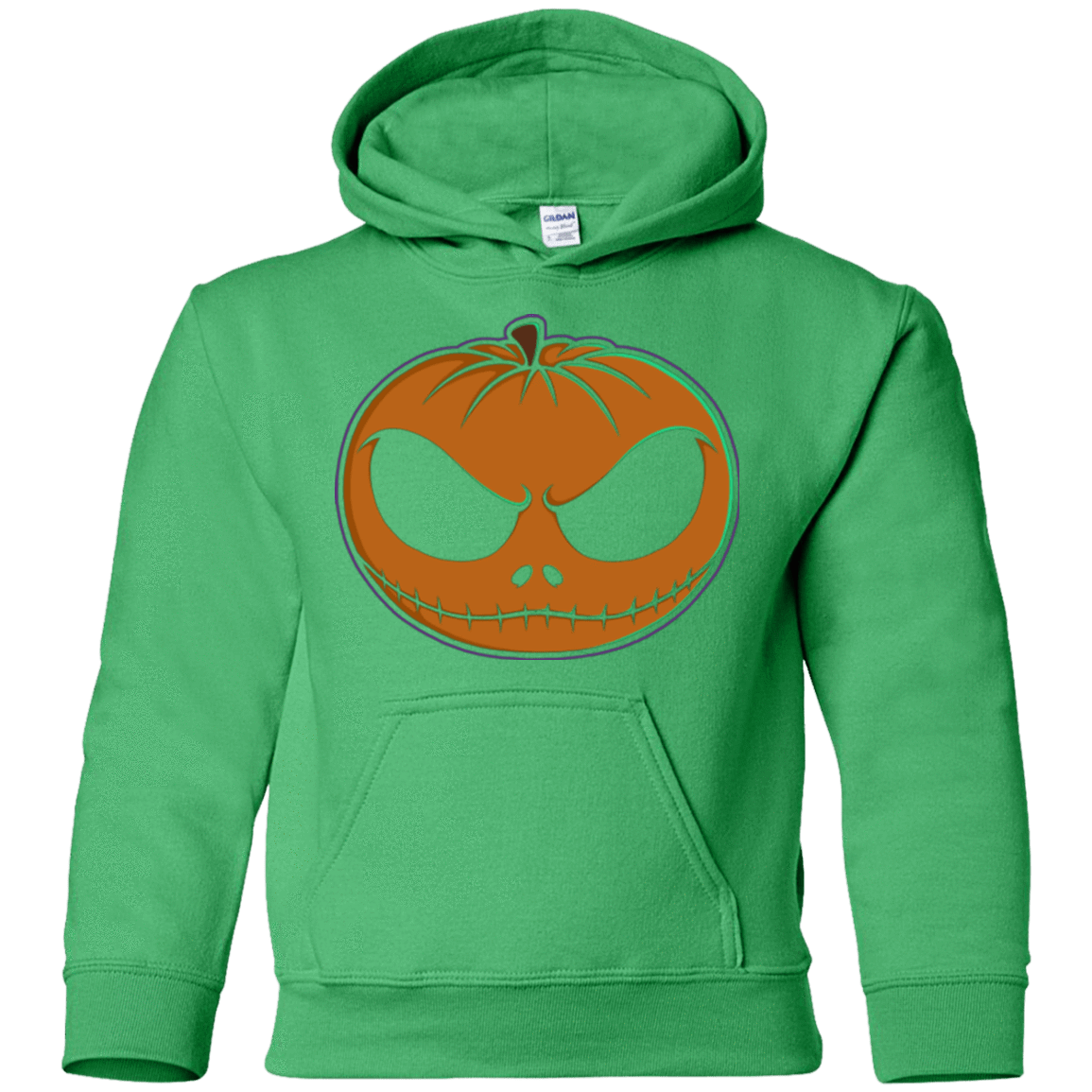 Sweatshirts Irish Green / YS Jack O'Lantern Youth Hoodie