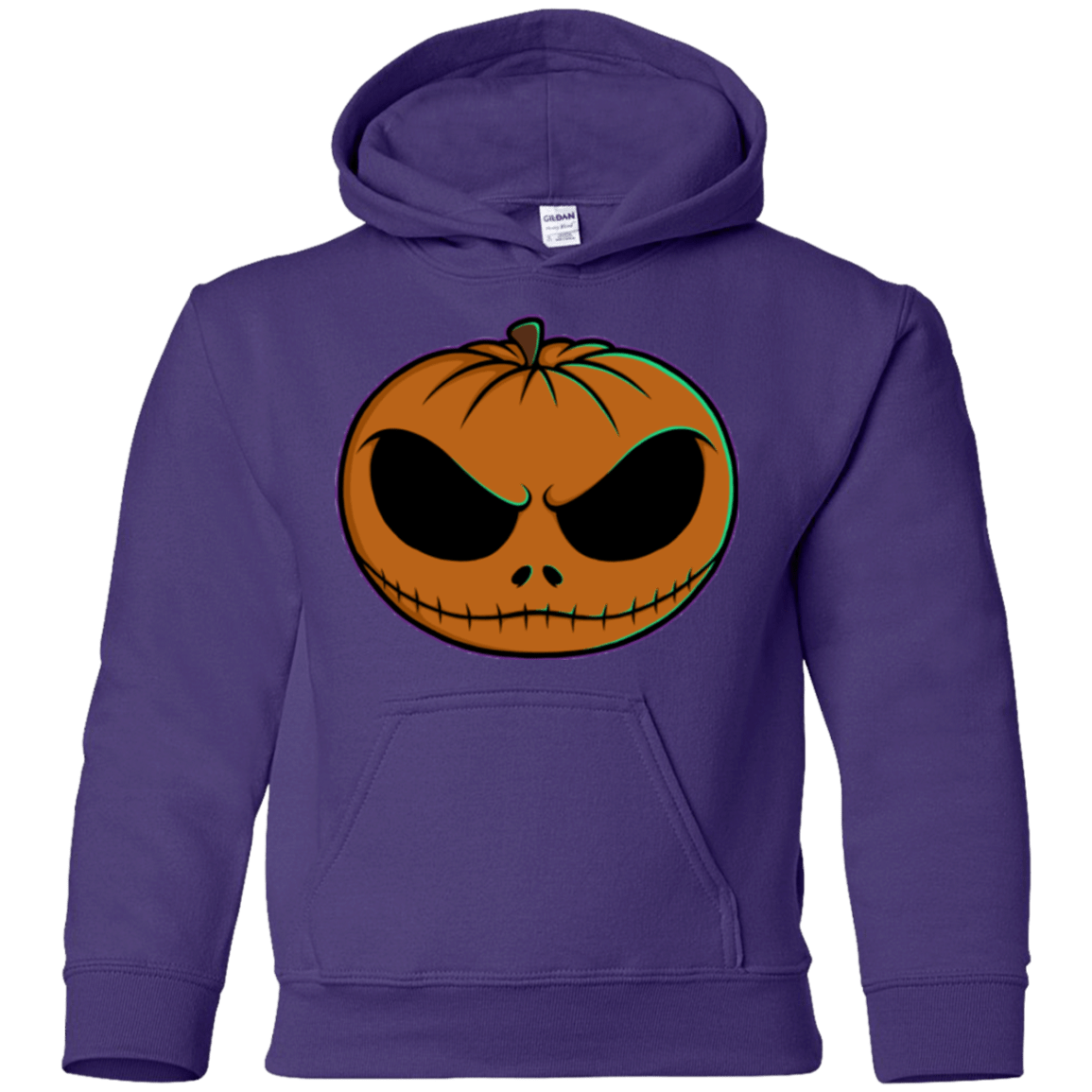 Sweatshirts Purple / YS Jack O Lantern Youth Hoodie