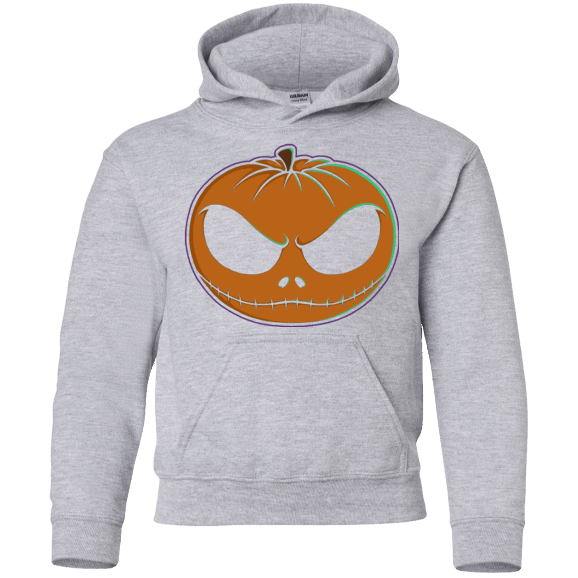 Sweatshirts Sport Grey / YS Jack O'Lantern Youth Hoodie