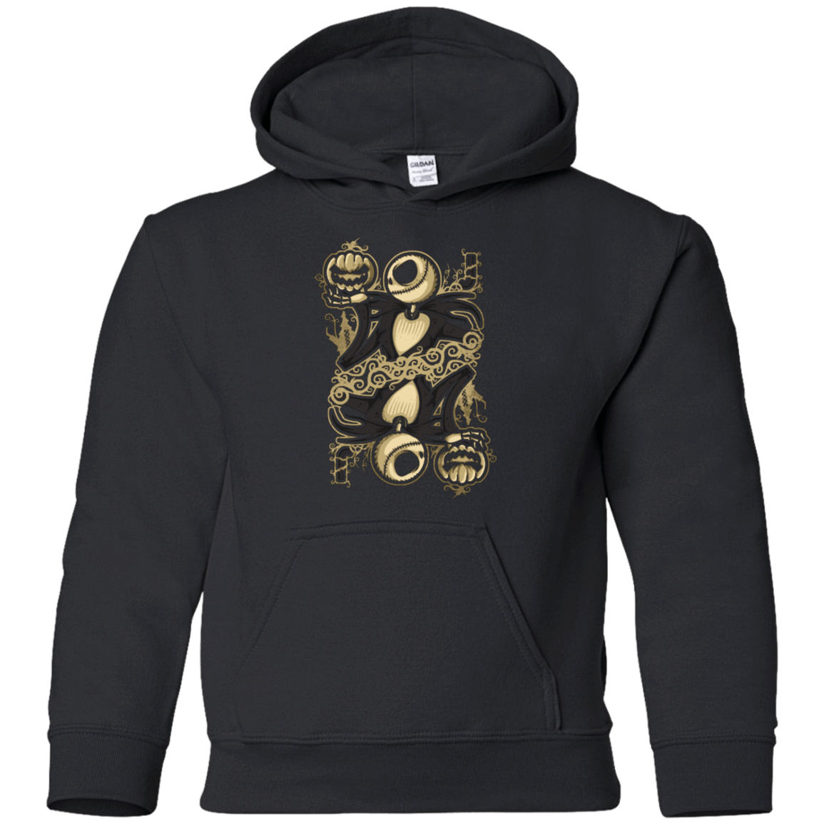 Sweatshirts Black / YS JACK OF PUMPKINS Youth Hoodie