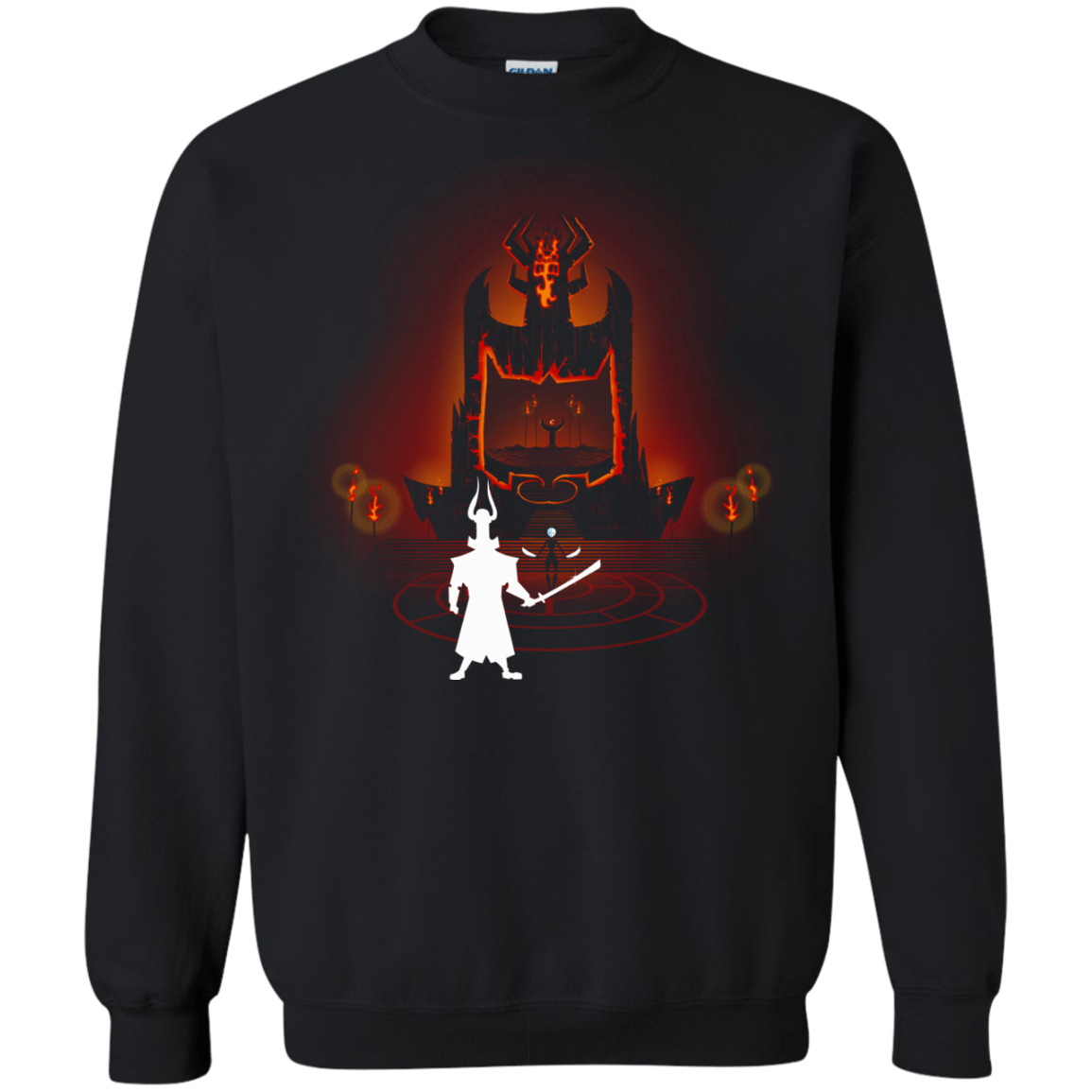 Sweatshirts Black / Small Jacks Back Crewneck Sweatshirt