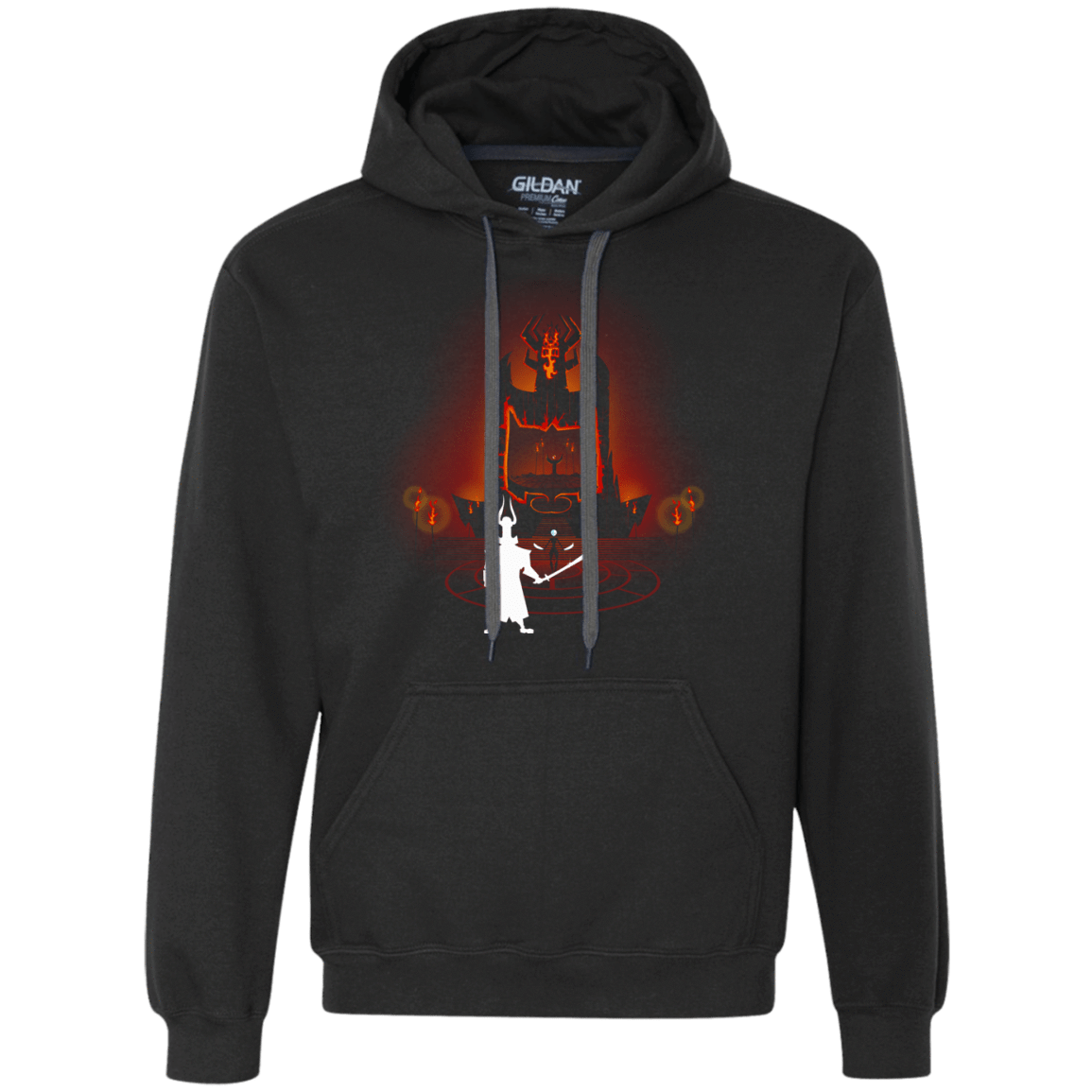 Sweatshirts Black / Small Jacks Back Premium Fleece Hoodie