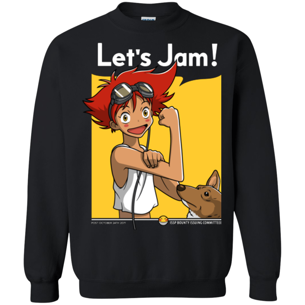 Sweatshirts Black / Small JAMMING WITH EDWARD Crewneck Sweatshirt