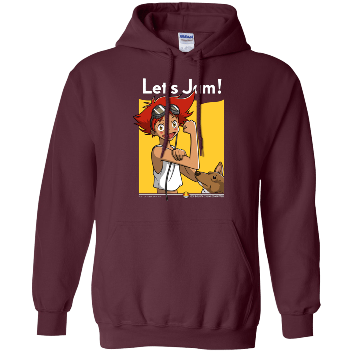 Sweatshirts Maroon / Small JAMMING WITH EDWARD Pullover Hoodie