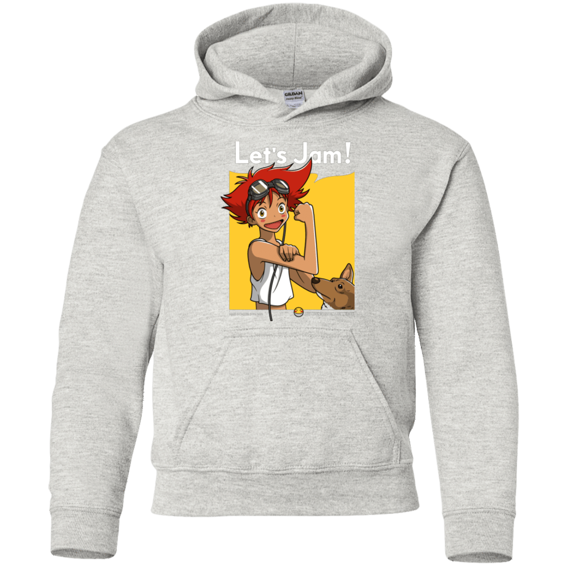 Sweatshirts Ash / YS JAMMING WITH EDWARD Youth Hoodie