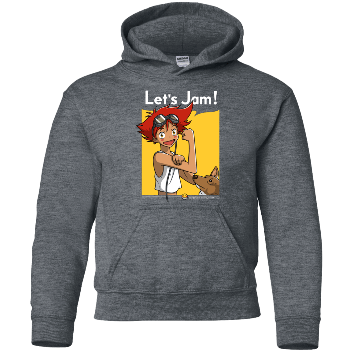 Sweatshirts Dark Heather / YS JAMMING WITH EDWARD Youth Hoodie