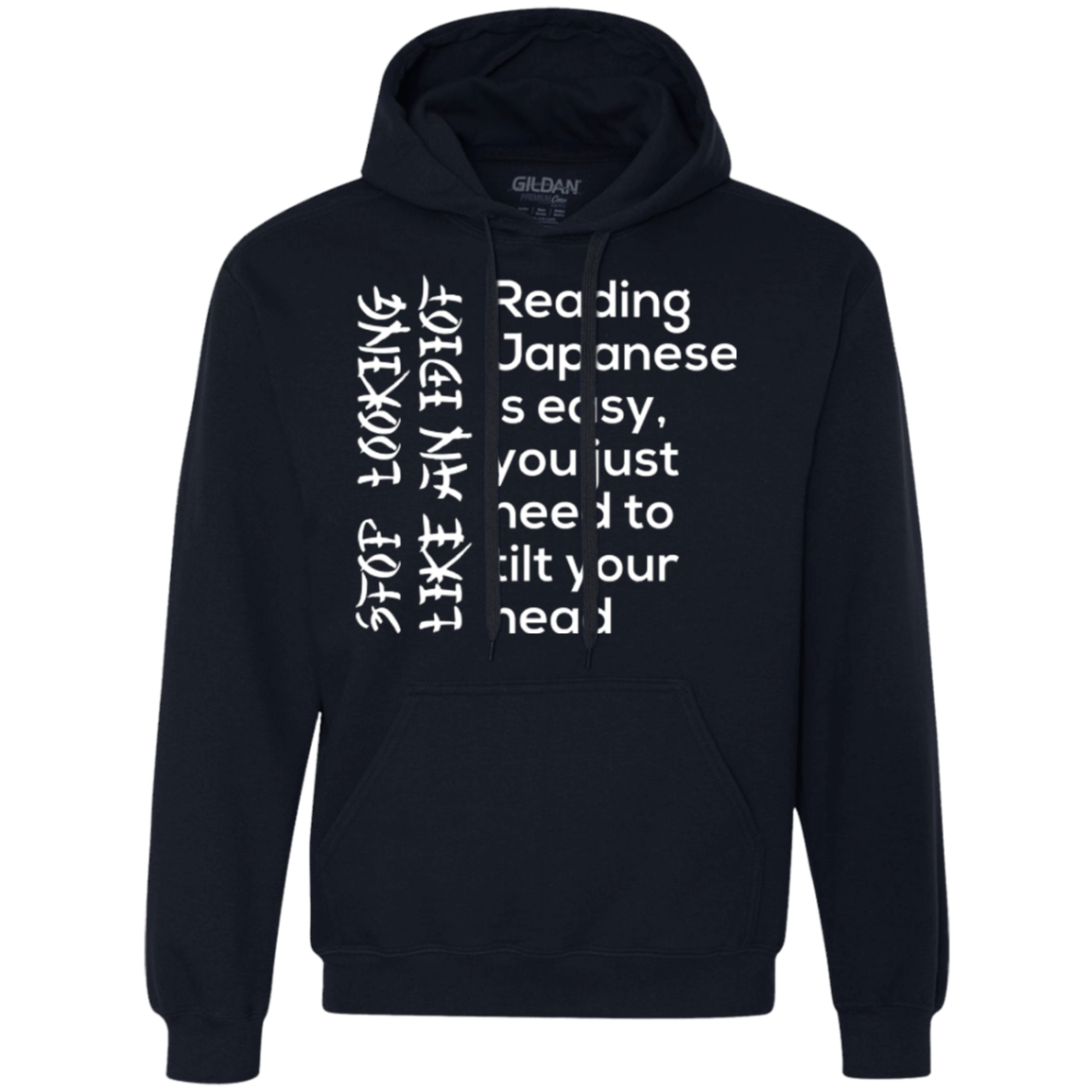 Sweatshirts Navy / Small Japanese Premium Fleece Hoodie