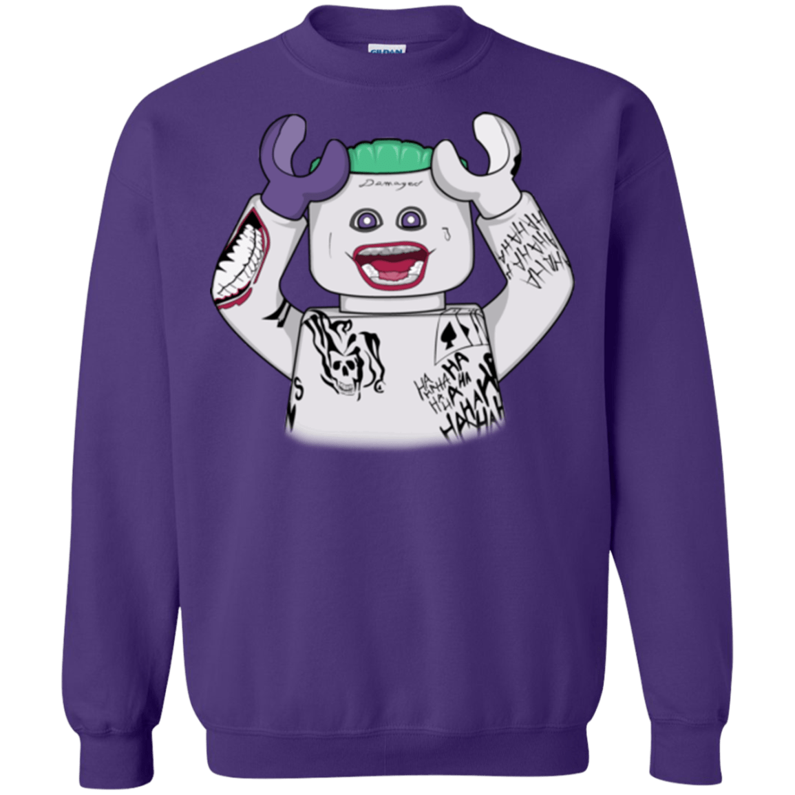 Sweatshirts Purple / Small Jared Lego Crewneck Sweatshirt