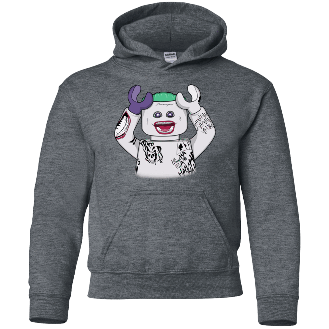 Sweatshirts Dark Heather / YS Jared Lego Youth Hoodie