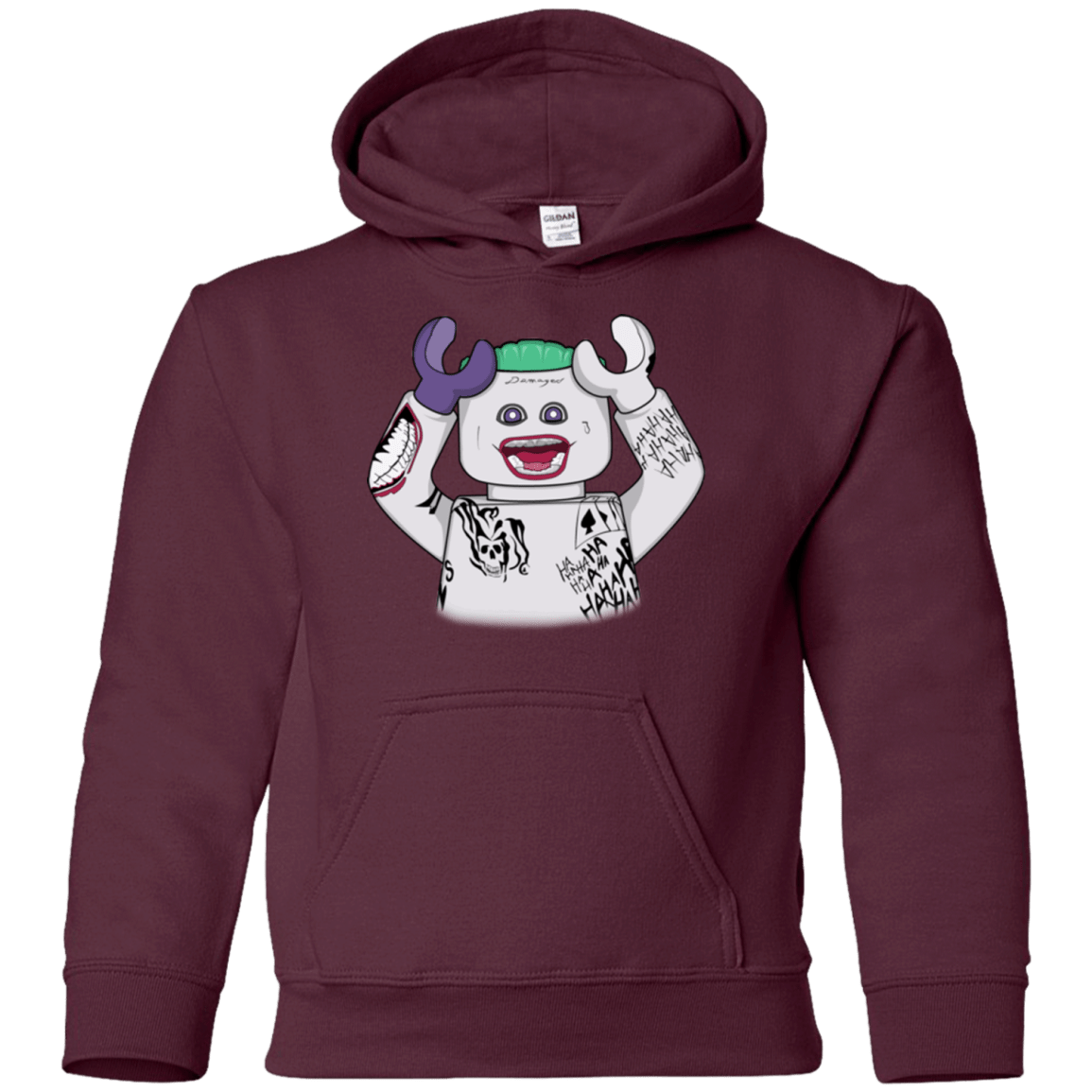 Sweatshirts Maroon / YS Jared Lego Youth Hoodie