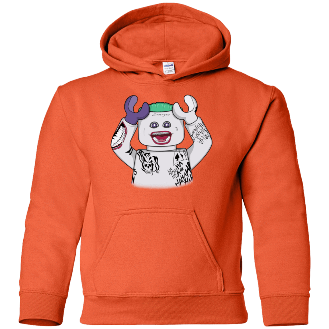 Sweatshirts Orange / YS Jared Lego Youth Hoodie
