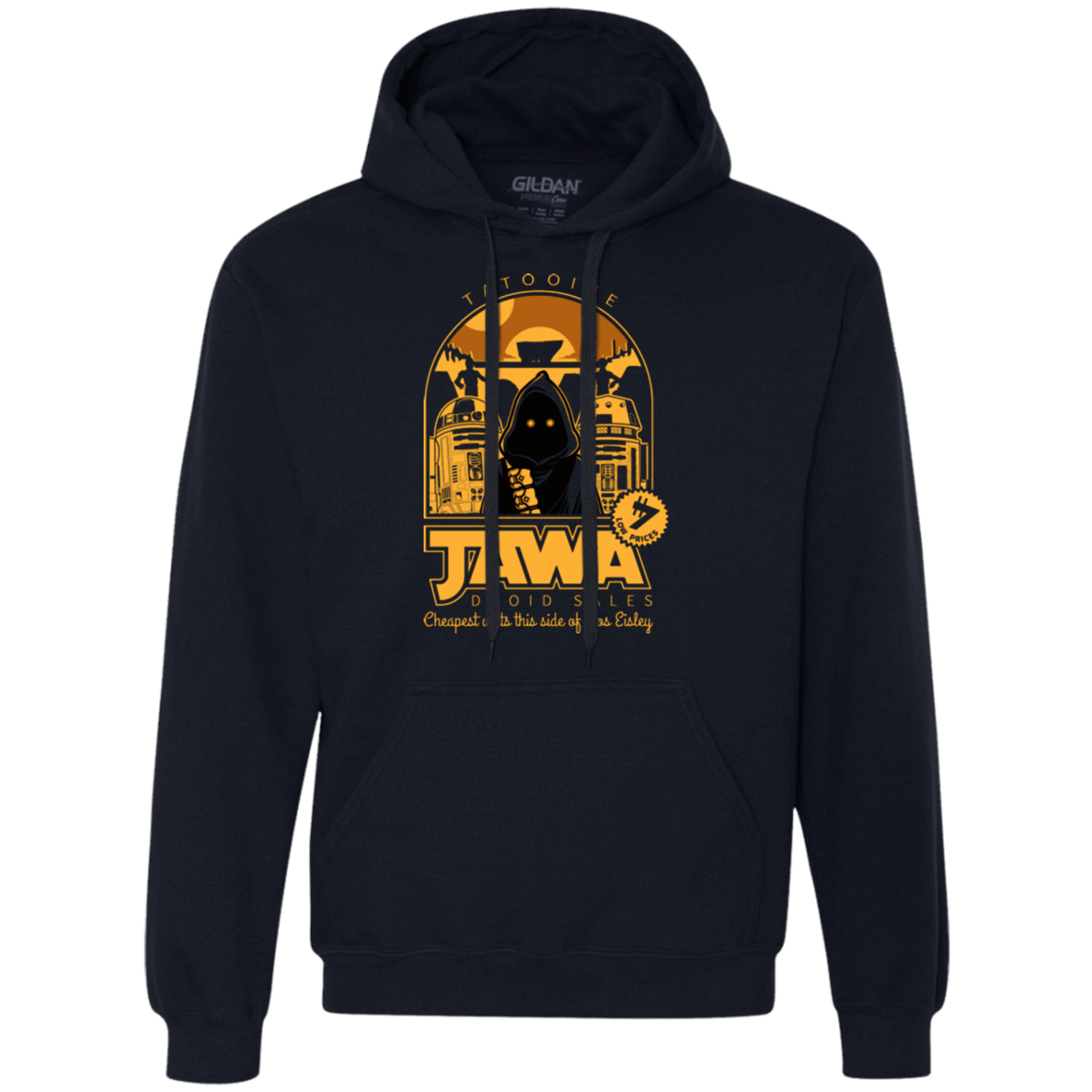 Sweatshirts Navy / Small Jawa Droid Sales Premium Fleece Hoodie
