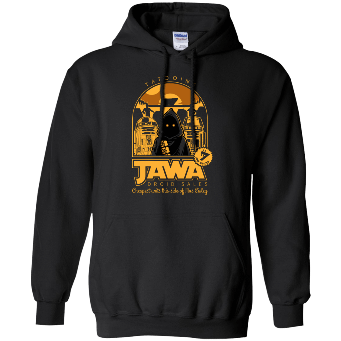 Sweatshirts Black / Small Jawa Droid Sales Pullover Hoodie