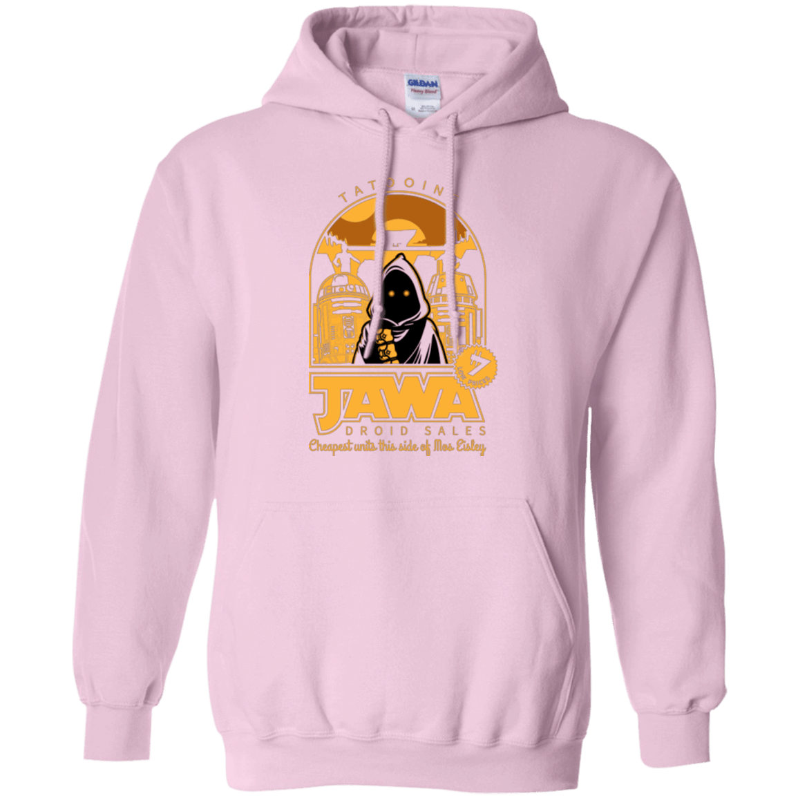 Sweatshirts Light Pink / Small Jawa Droid Sales Pullover Hoodie