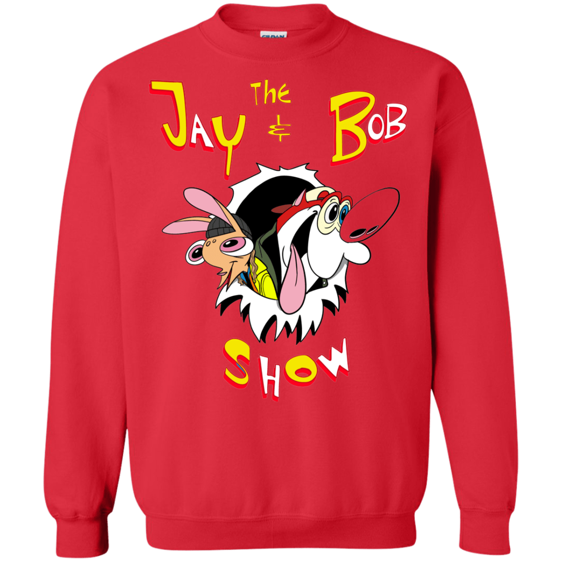 Sweatshirts Red / S Jay & Bob Crewneck Sweatshirt